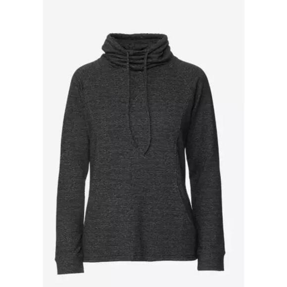 32 Degrees Tops - 32 Degrees Womens Fleece Quilted Funnel Neck Top Size L